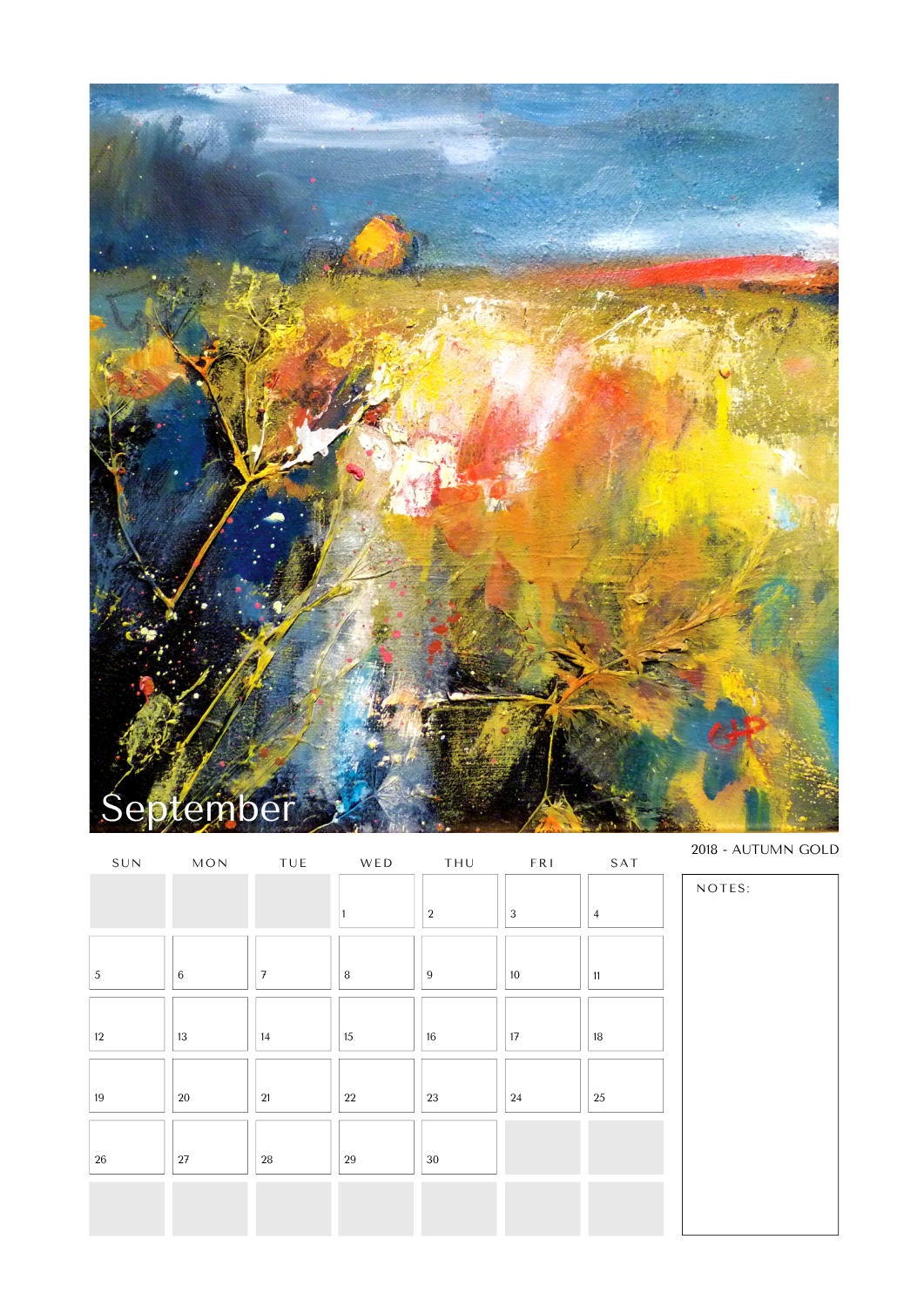2027 A4 CALENDAR - 10th Anniversary limited edition