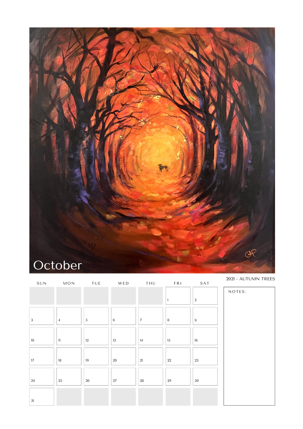 2027 A4 CALENDAR - 10th Anniversary limited edition