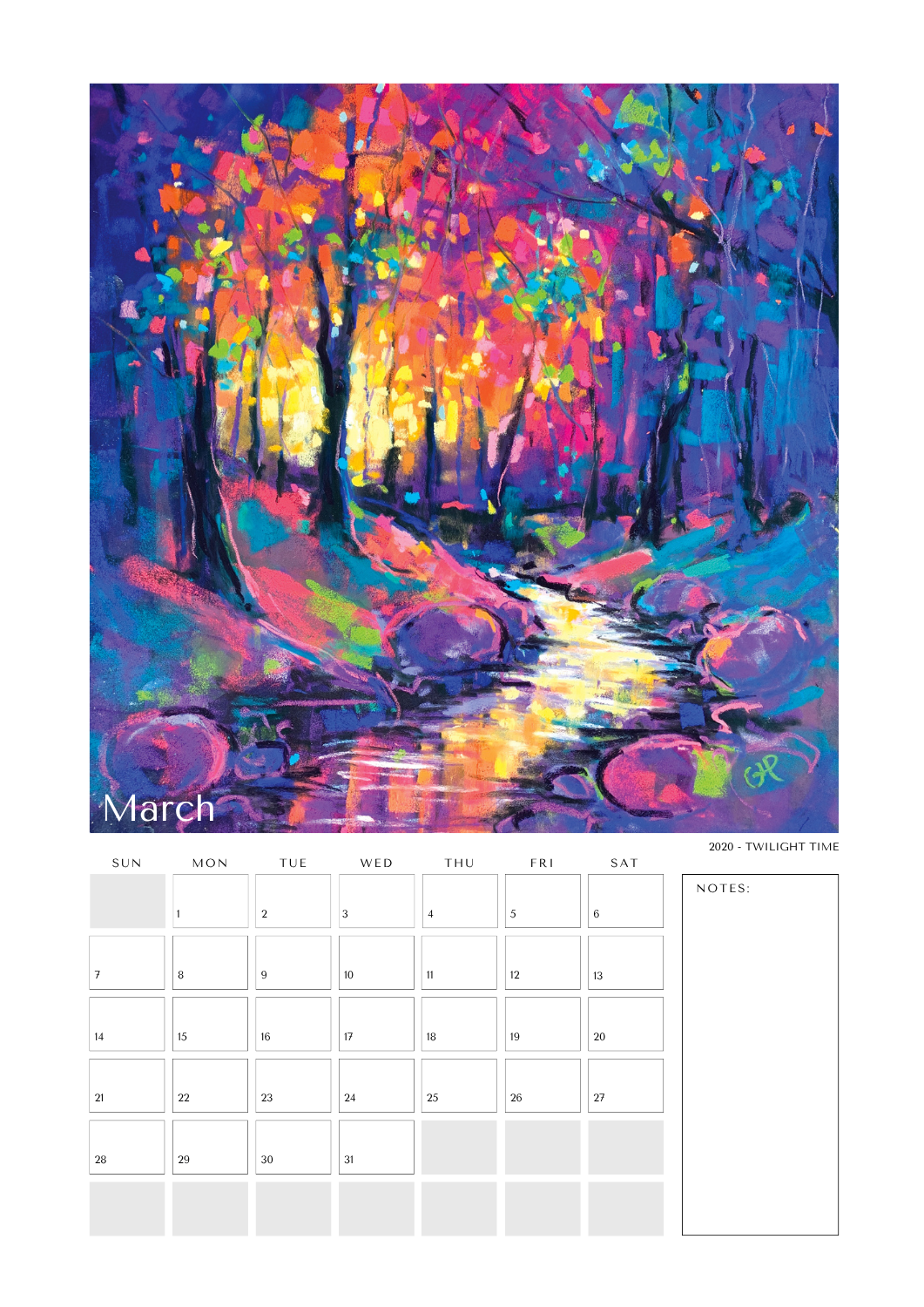 2027 A4 CALENDAR - 10th Anniversary limited edition