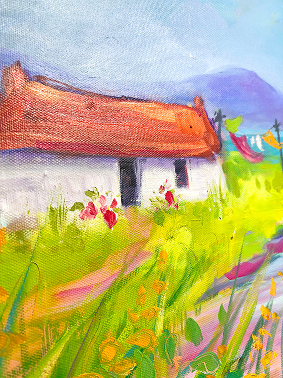 A SIMPLE LIFE - original oil painting