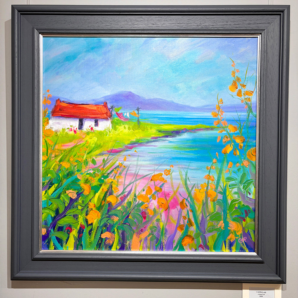 A SIMPLE LIFE - original oil painting