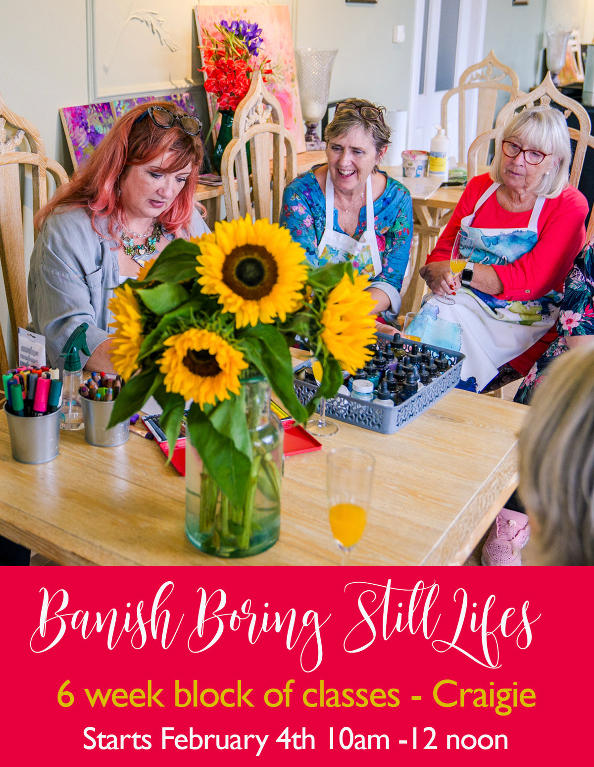 Banish the Bloody Boring Still Life - 6 week block of classes