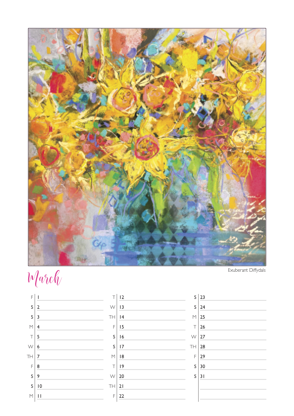 2024 A4 WALL CALENDAR