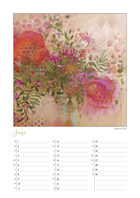 2024 A4 WALL CALENDAR