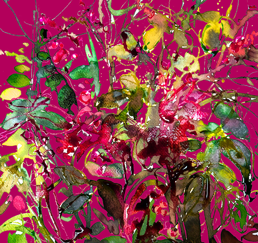 Custom Made velvet lampshades