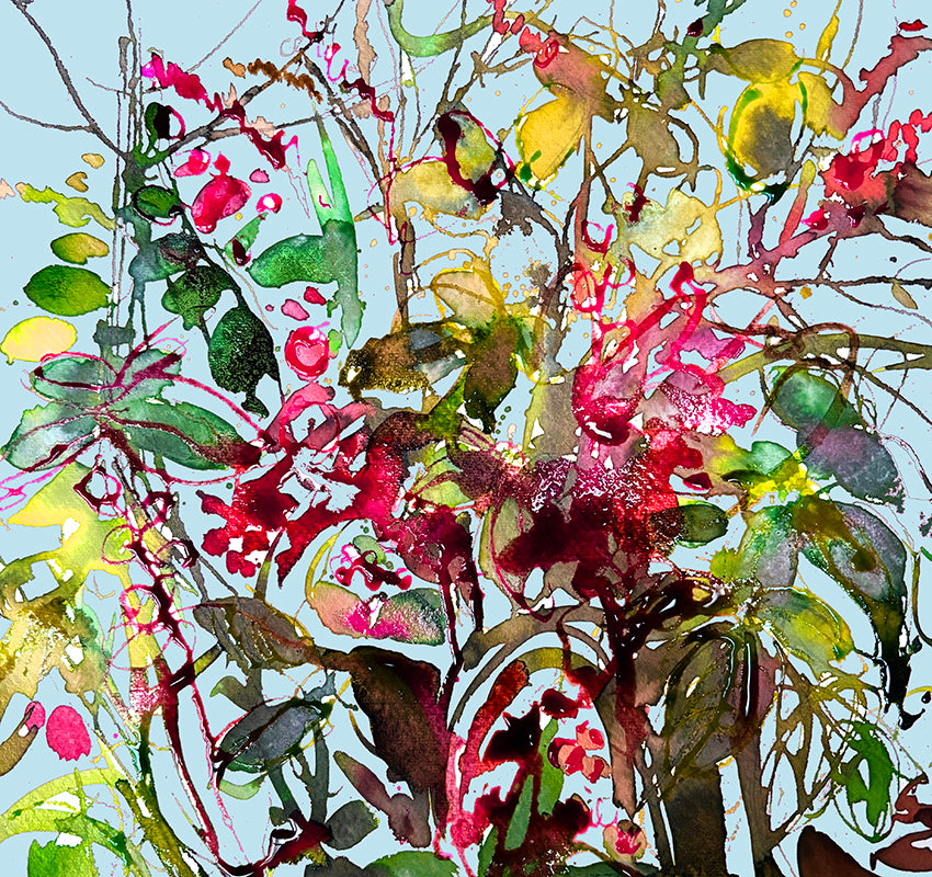 OVAL LAMPSHADE IN DUCK EGG