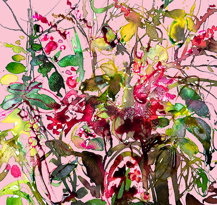 Custom Made velvet lampshades