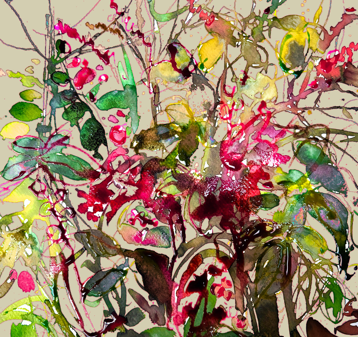 SOFT STONE 30cm DRUM LAMPSHADE