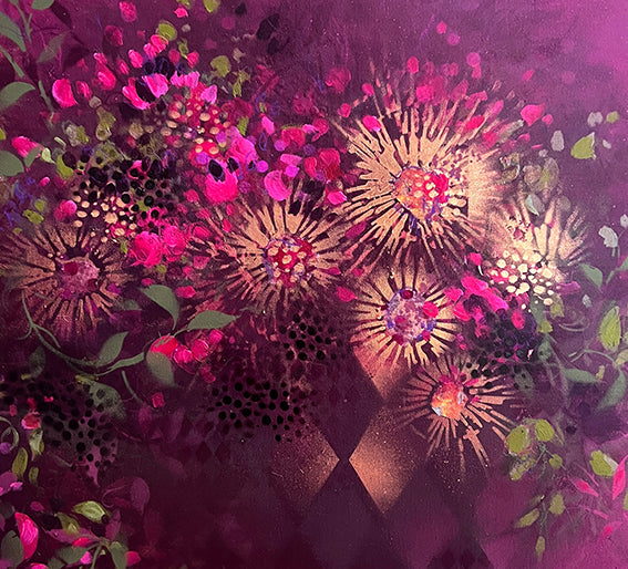 ELDERBERRY WINE Fabric - FREE SHIPPING