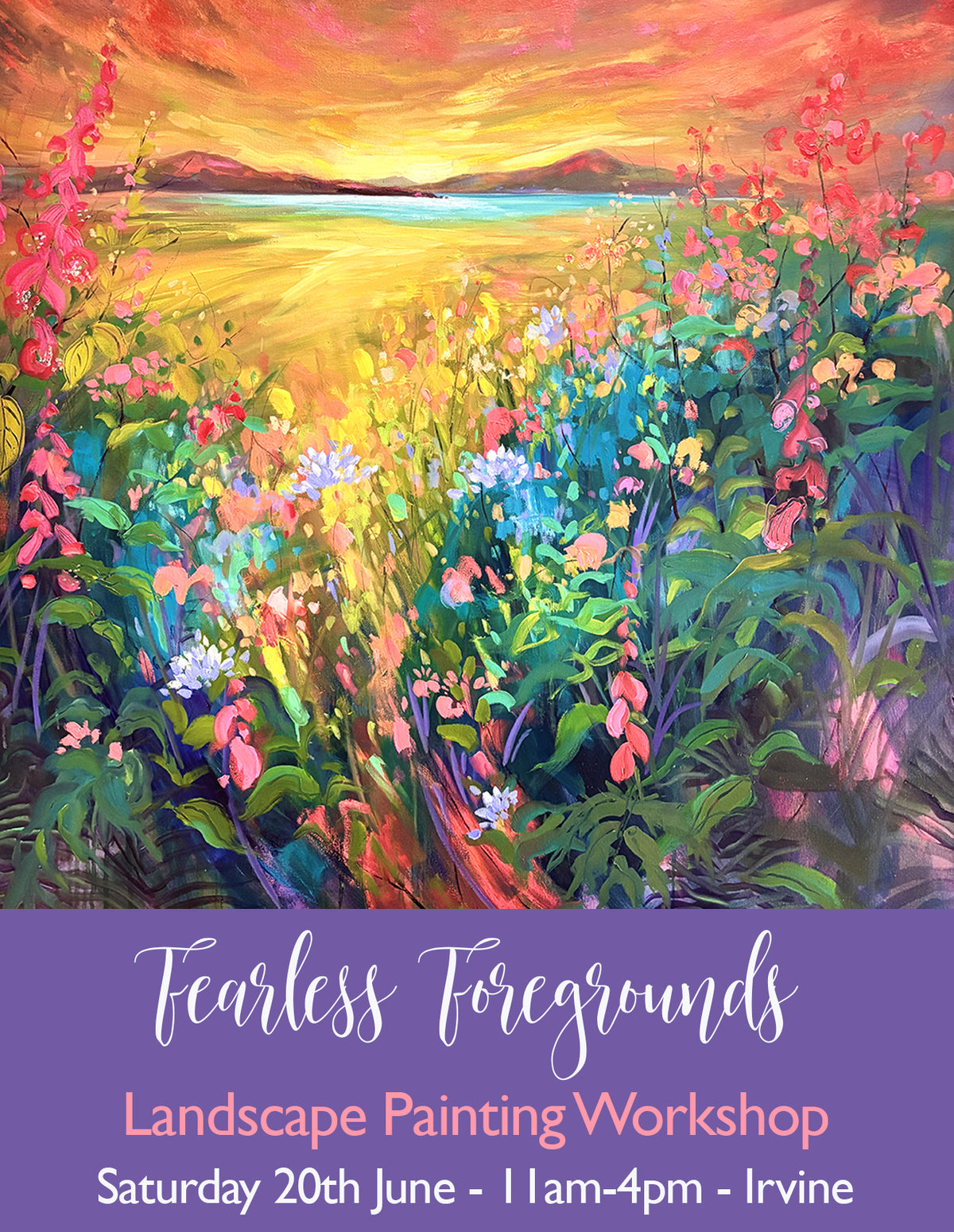 FEARLESS FOREGROUNDS landscape workshop