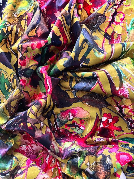 EDGE OF AUTUMN Fabric - 7 colours - FREE SHIPPING