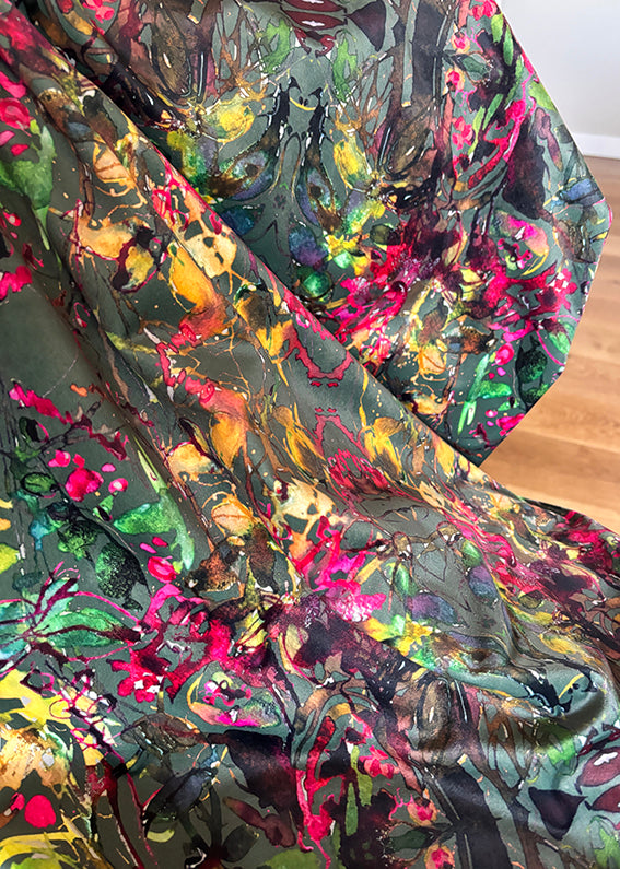 EDGE OF AUTUMN Fabric - 7 colours - FREE SHIPPING