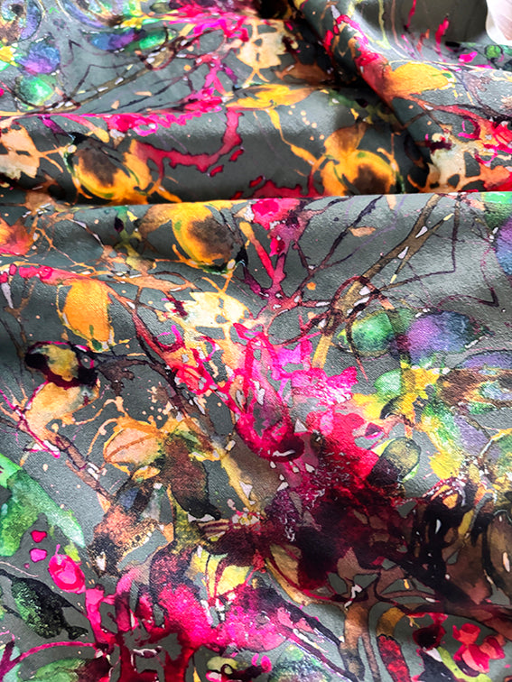 EDGE OF AUTUMN Fabric - 7 colours - FREE SHIPPING