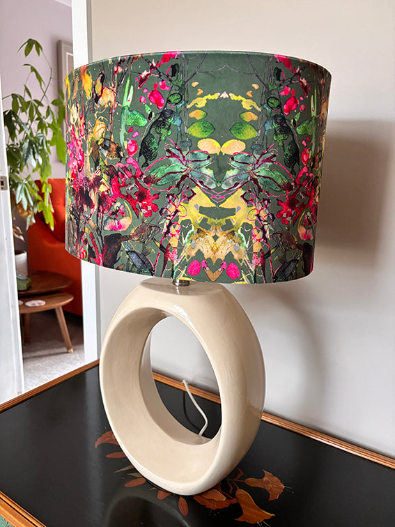 OVAL LAMPSHADE IN LIMITED EDITION GP GREEN