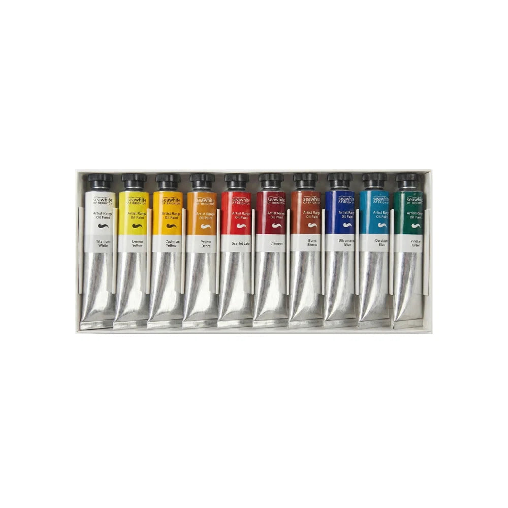 Seawhite Watermixable Oil Paint - set of 10 tubes