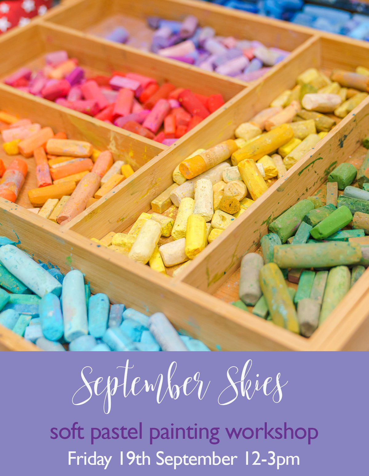 SEPTEMBER SKIES - a pastel painting workshop