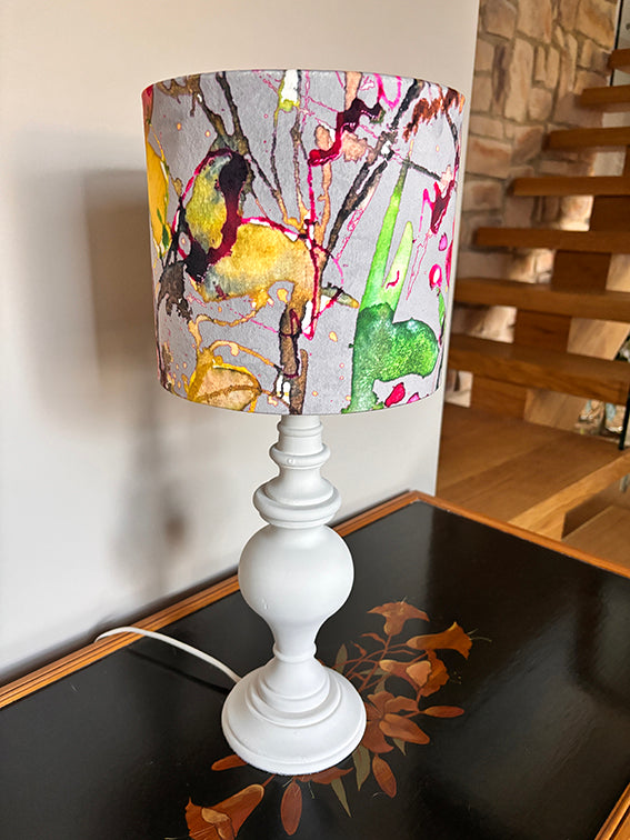 20cm DOUBLE SIDED SMOKE LAMPSHADES