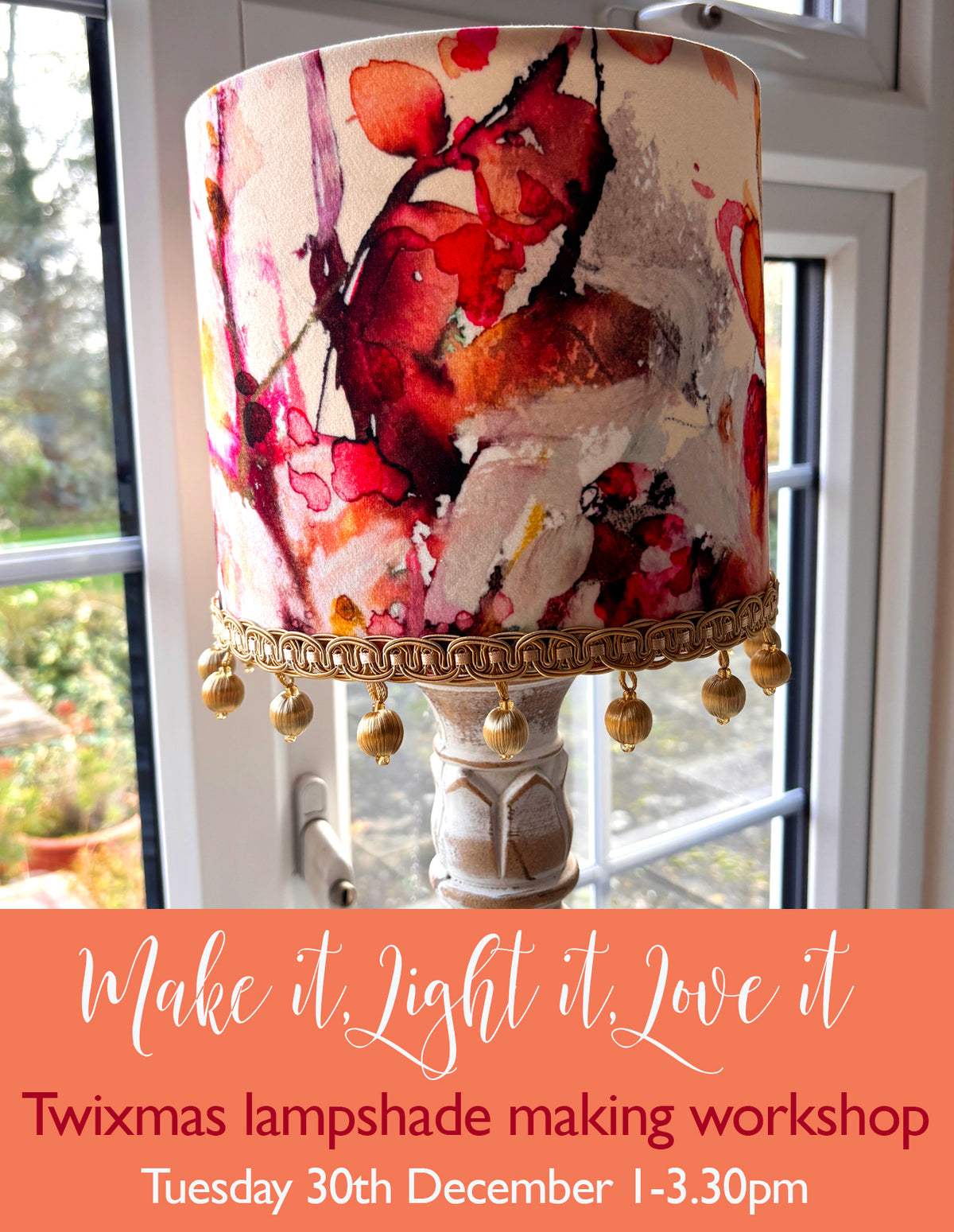 Make It, Light It, Love It lampshade workshop – A Twixmas Treat