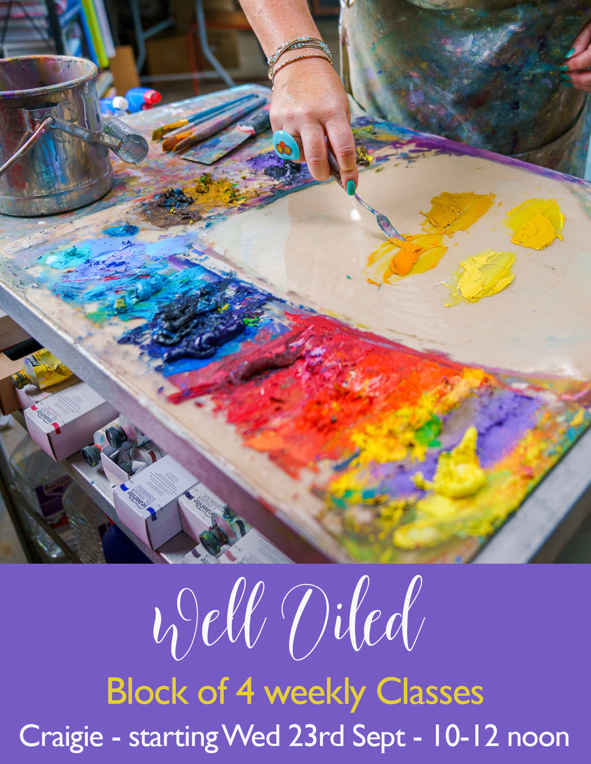 Well Oiled - 4 week block of classes