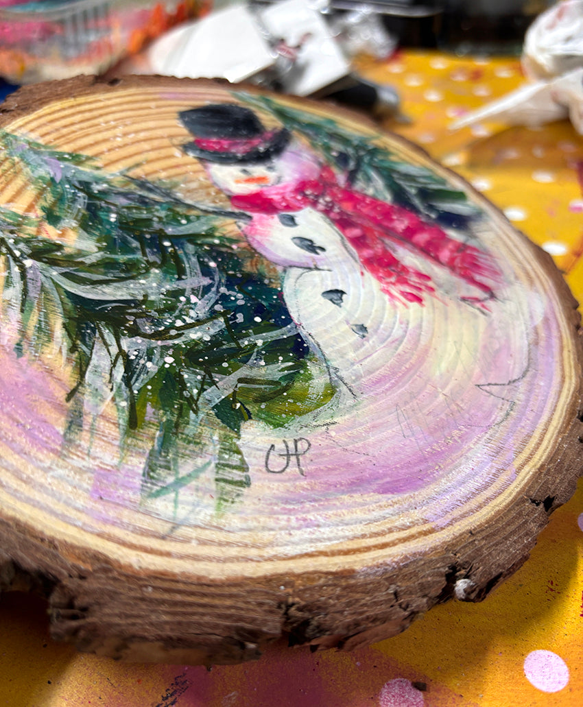 THE ANNUAL CHRISTMAS PAINT PARTY WORKSHOP - play, paint and be merry!